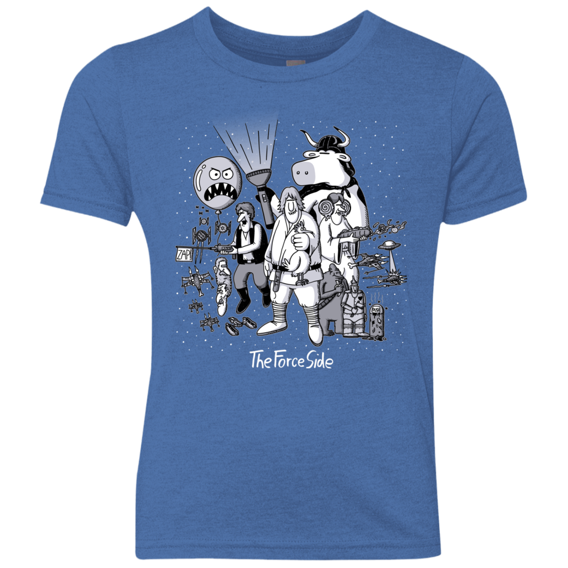 The Force Side Youth Triblend T-Shirt