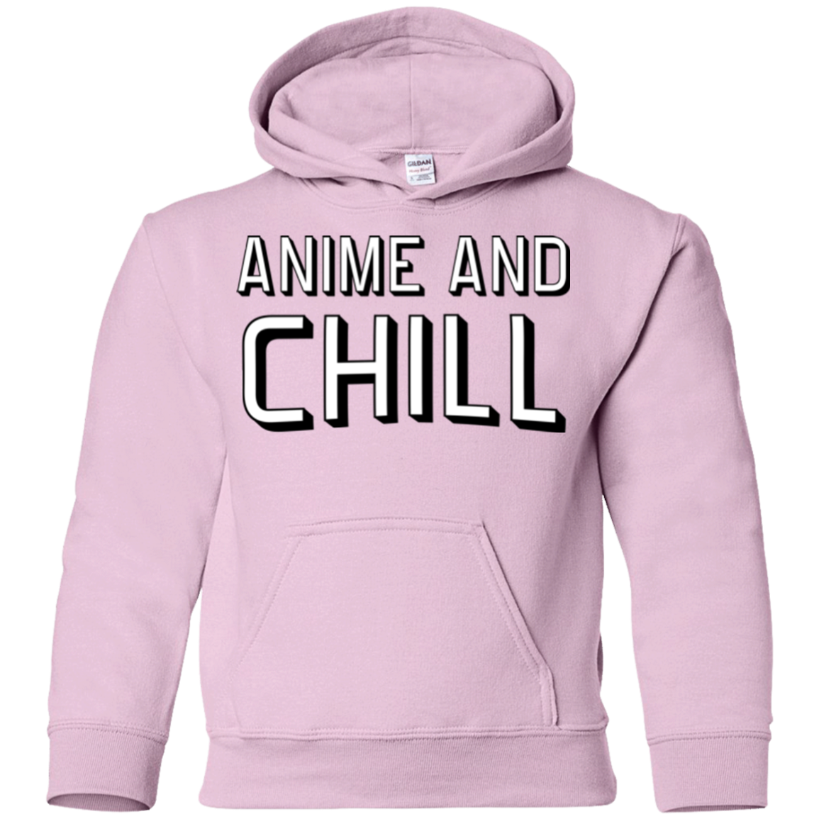 Anime and chill Youth Hoodie