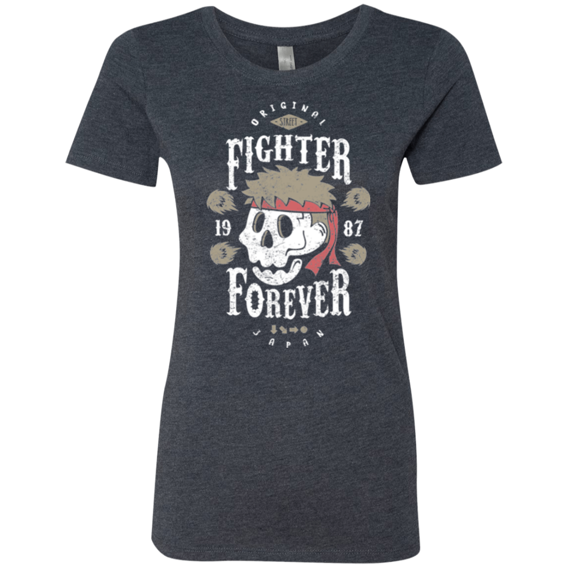 Fighter Forever Ryu Women's Triblend T-Shirt