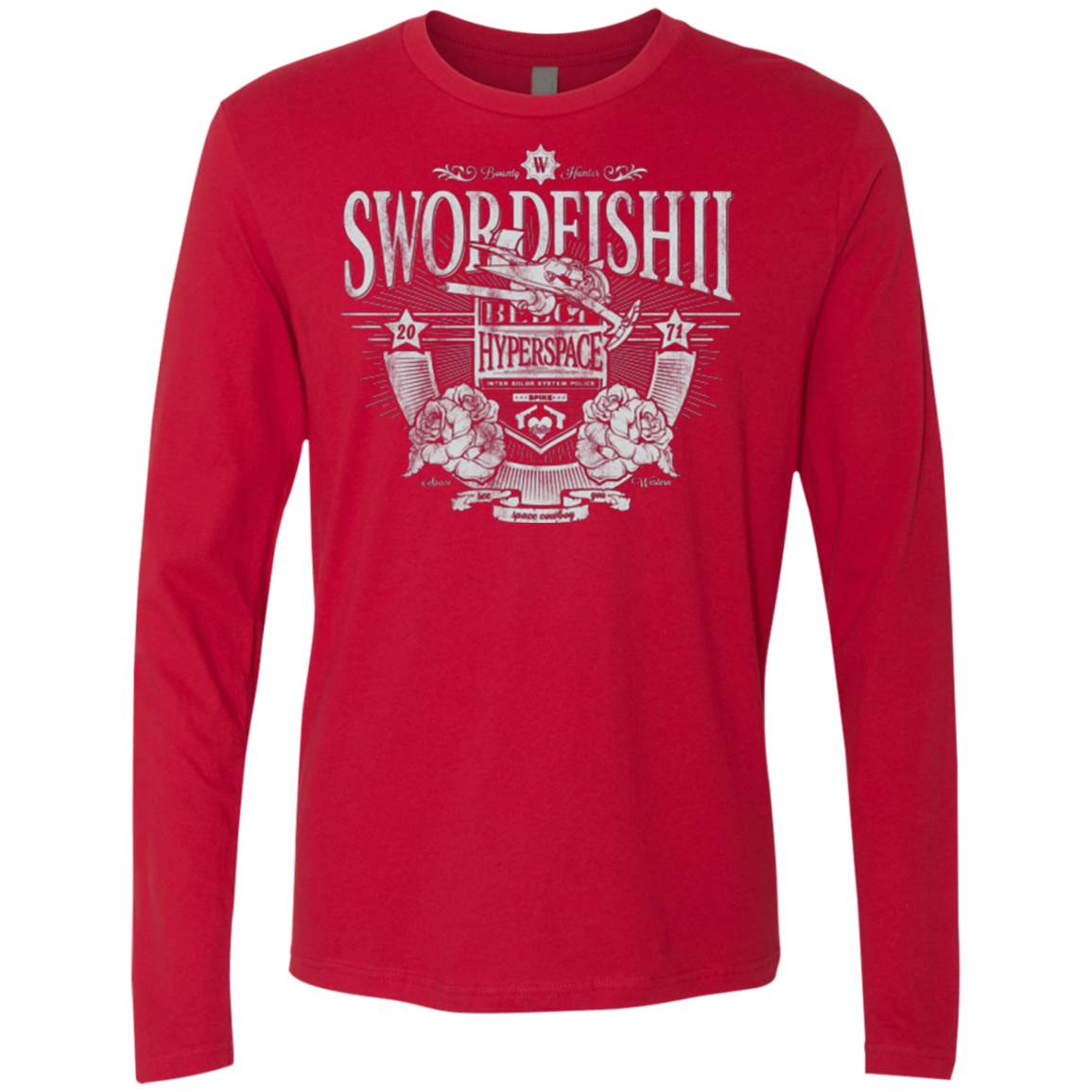 Space Western Men's Premium Long Sleeve