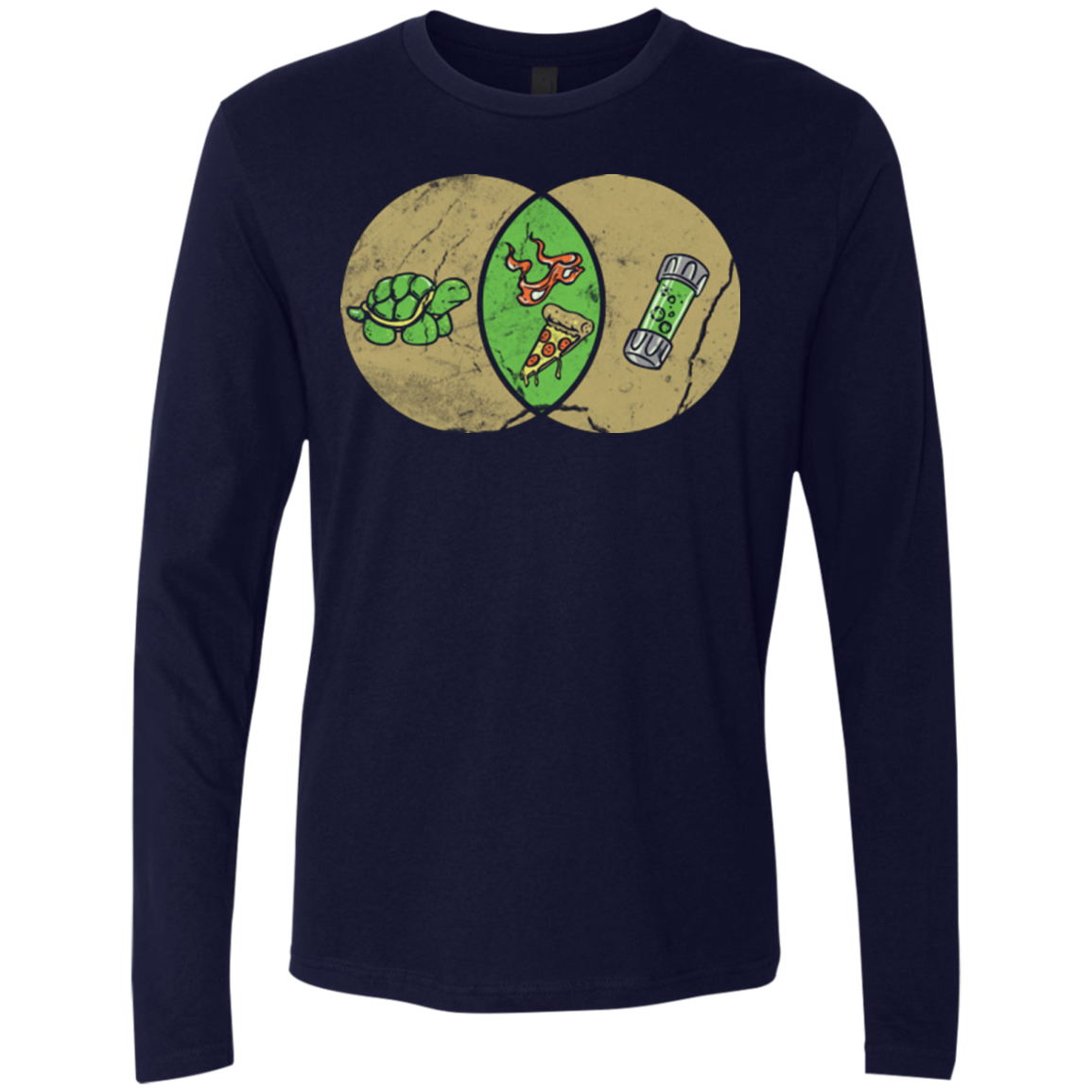 Mikey Diagram Men's Premium Long Sleeve