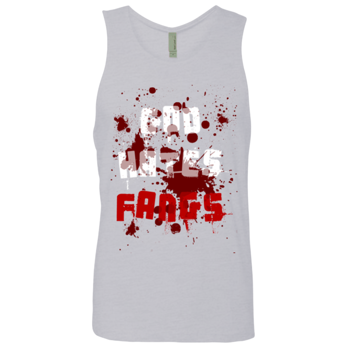 God hates fangs Men's Premium Tank Top