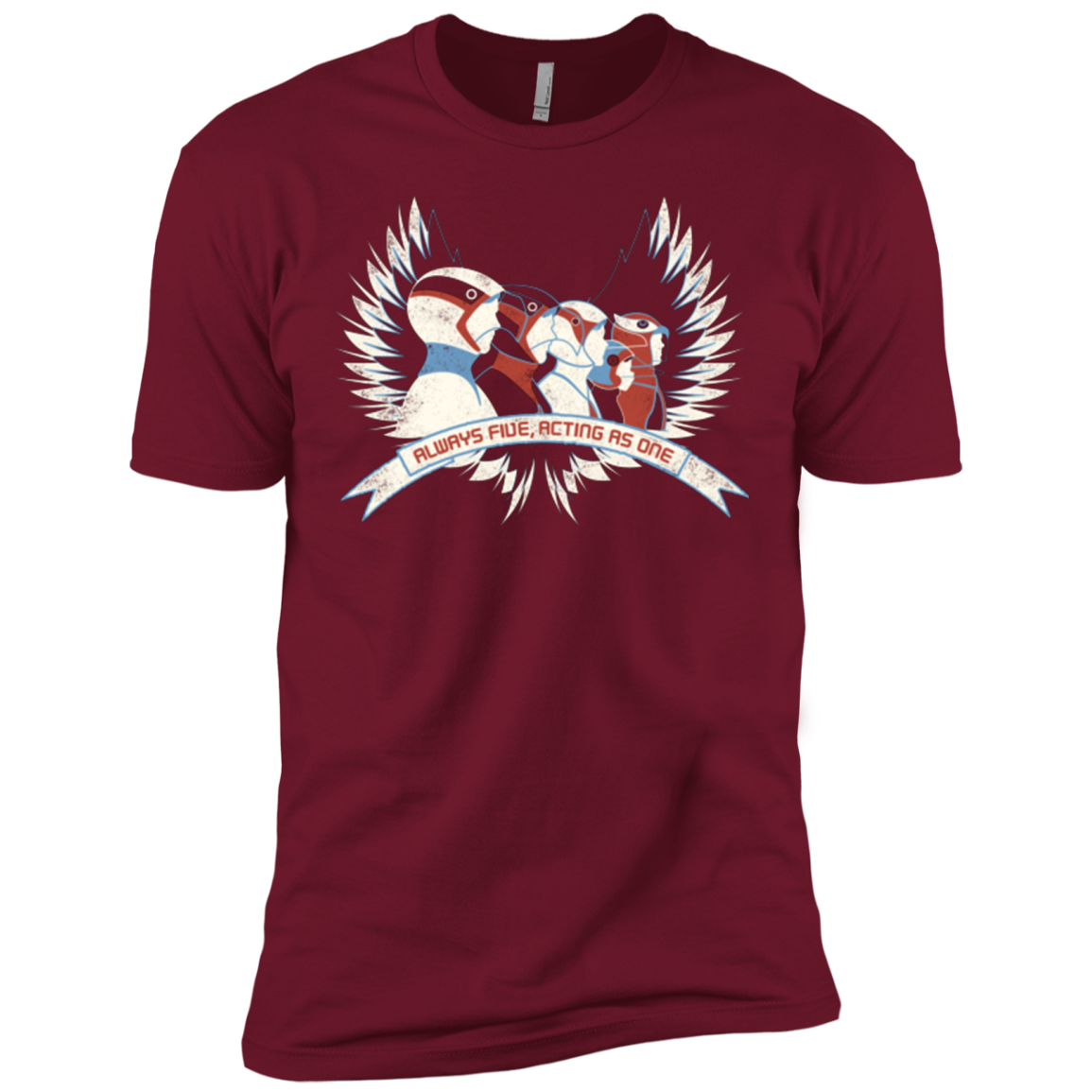 Always Five Acting As One Men's Premium T-Shirt
