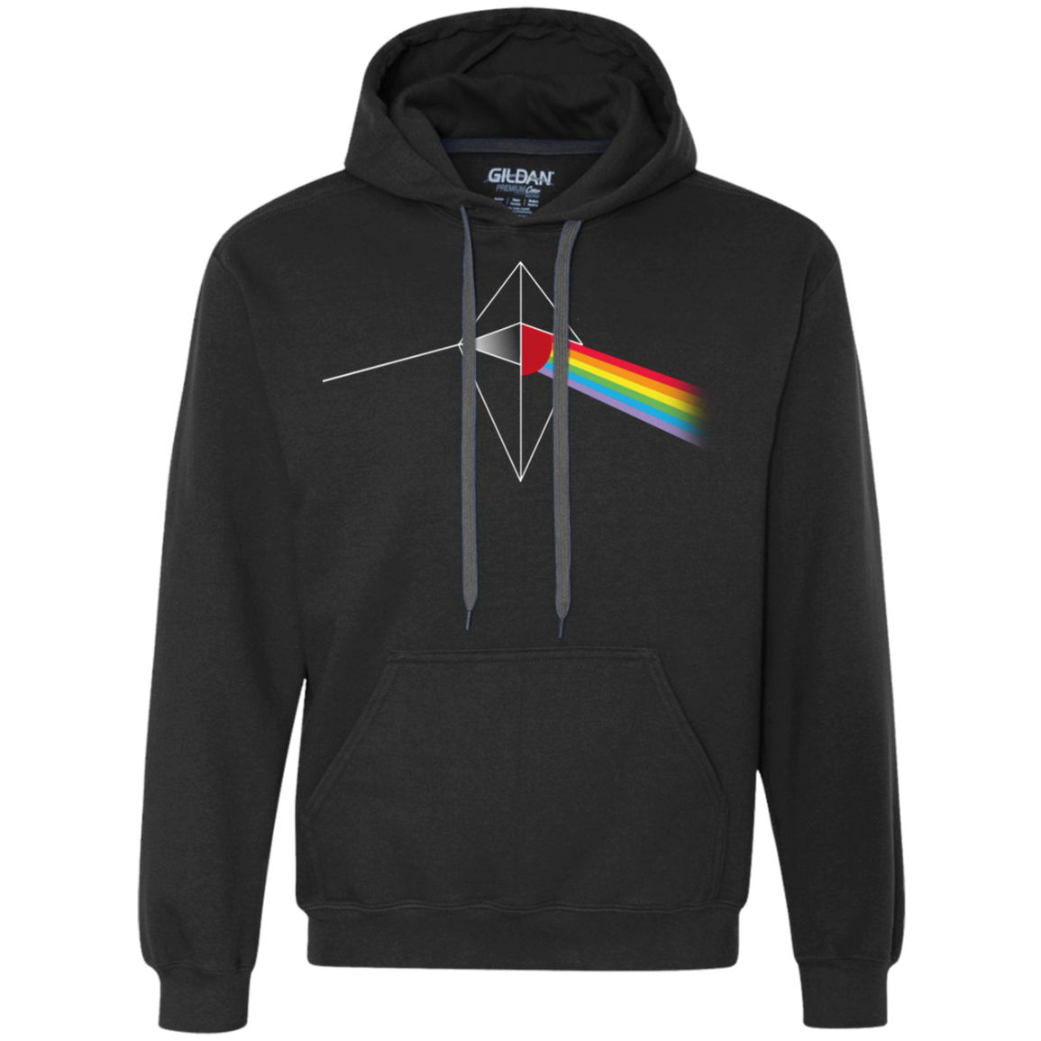 Dark Side of the Atlas Premium Fleece Hoodie