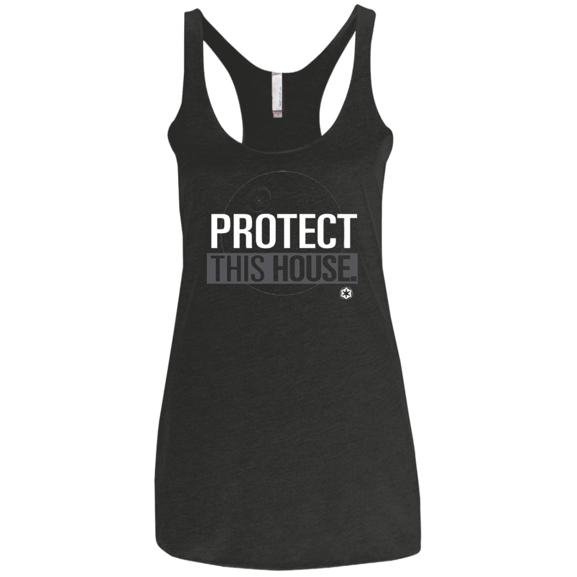 Protect This House Women's Triblend Racerback Tank
