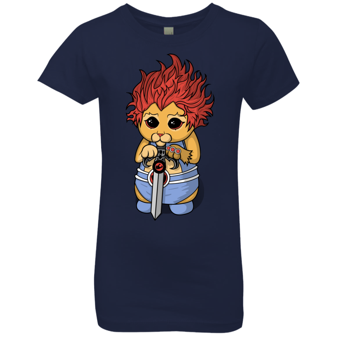 Thunder Kitty Girls Premium T-Shirt