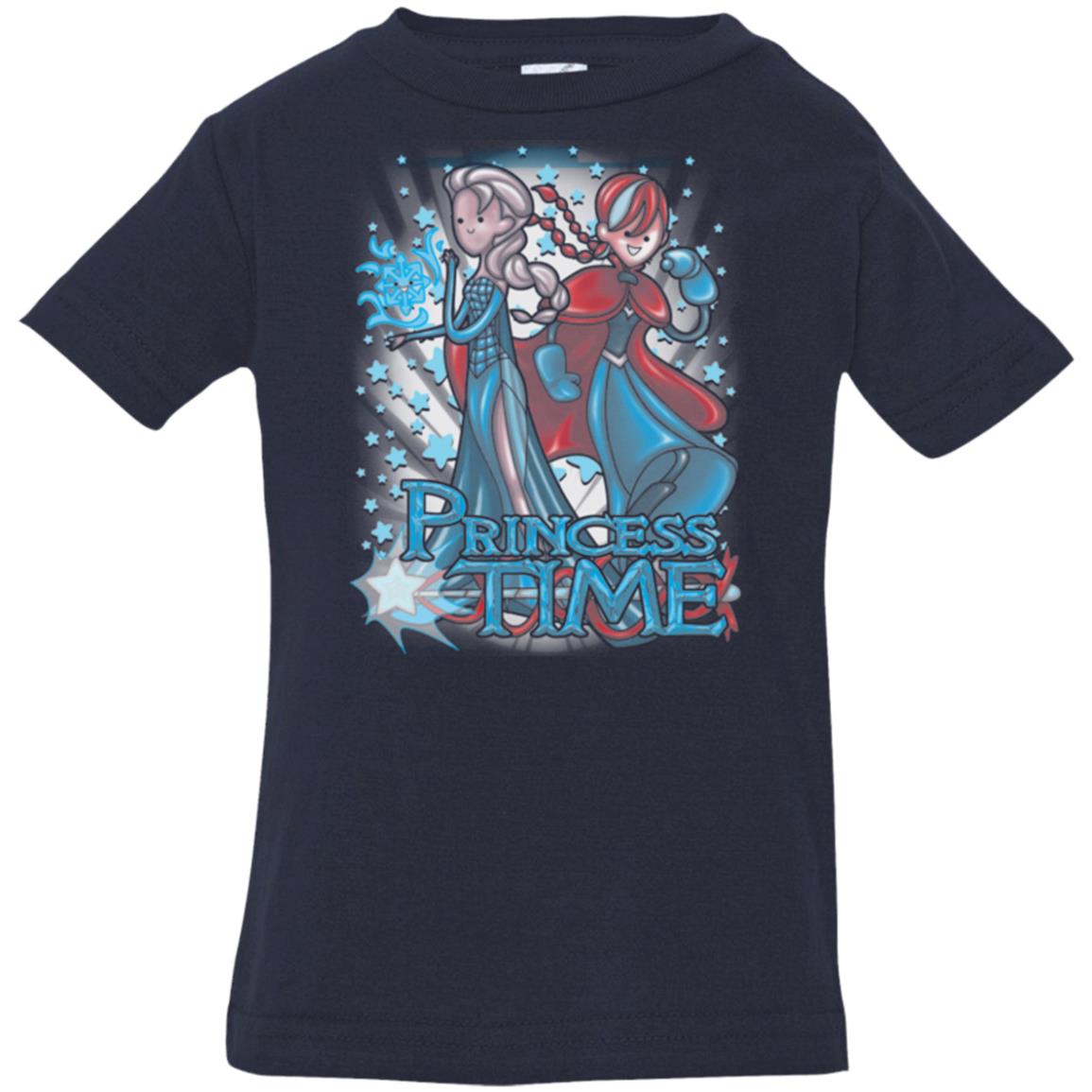 Princess Time Elsa Anna Infant Premium T-Shirt