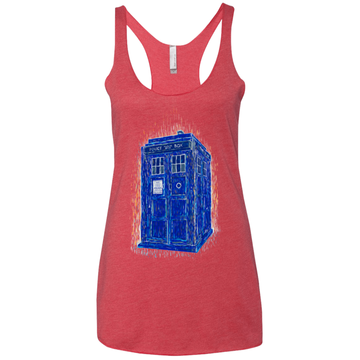 Woodcutardis Women's Triblend Racerback Tank