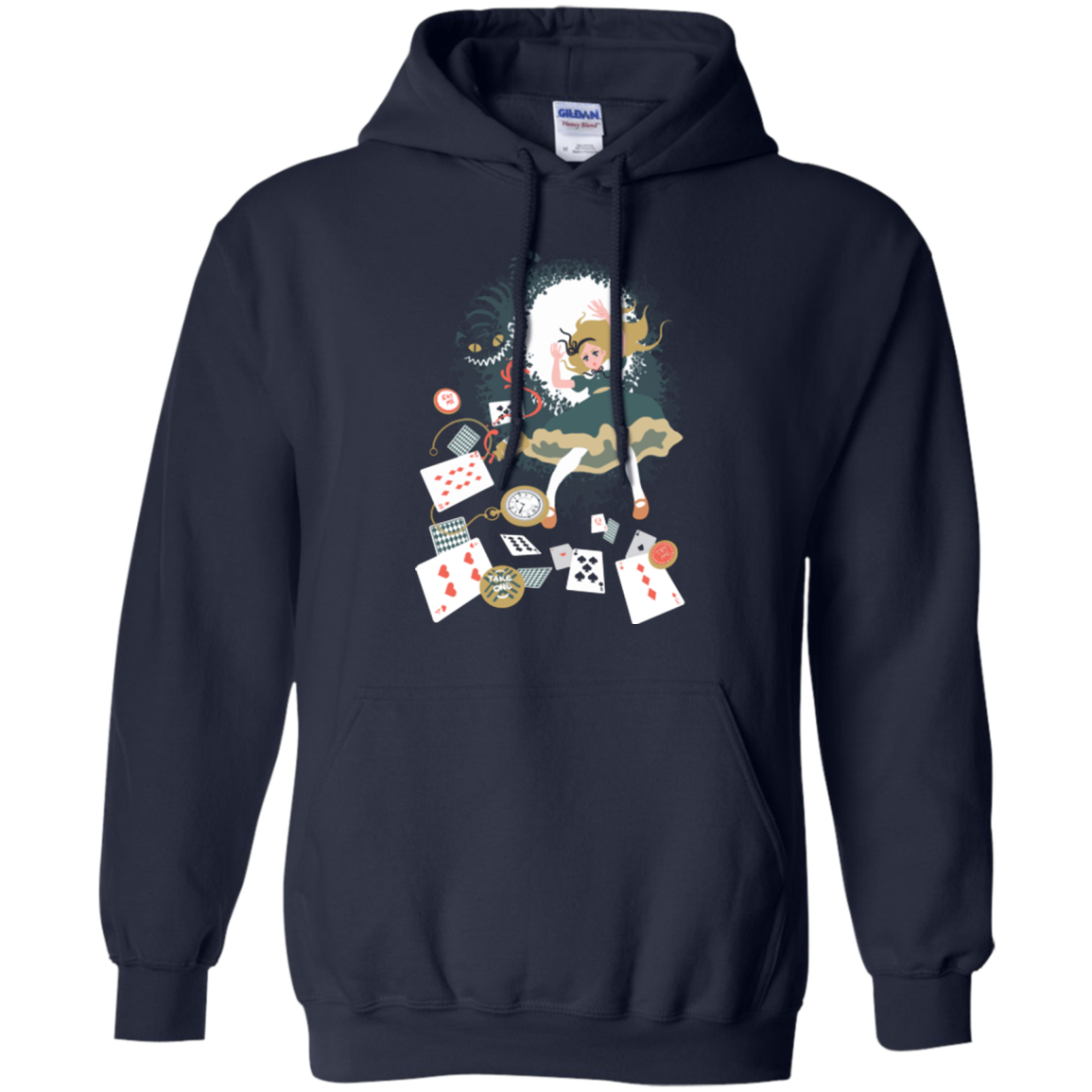 Down the rabbit hole Pullover Hoodie