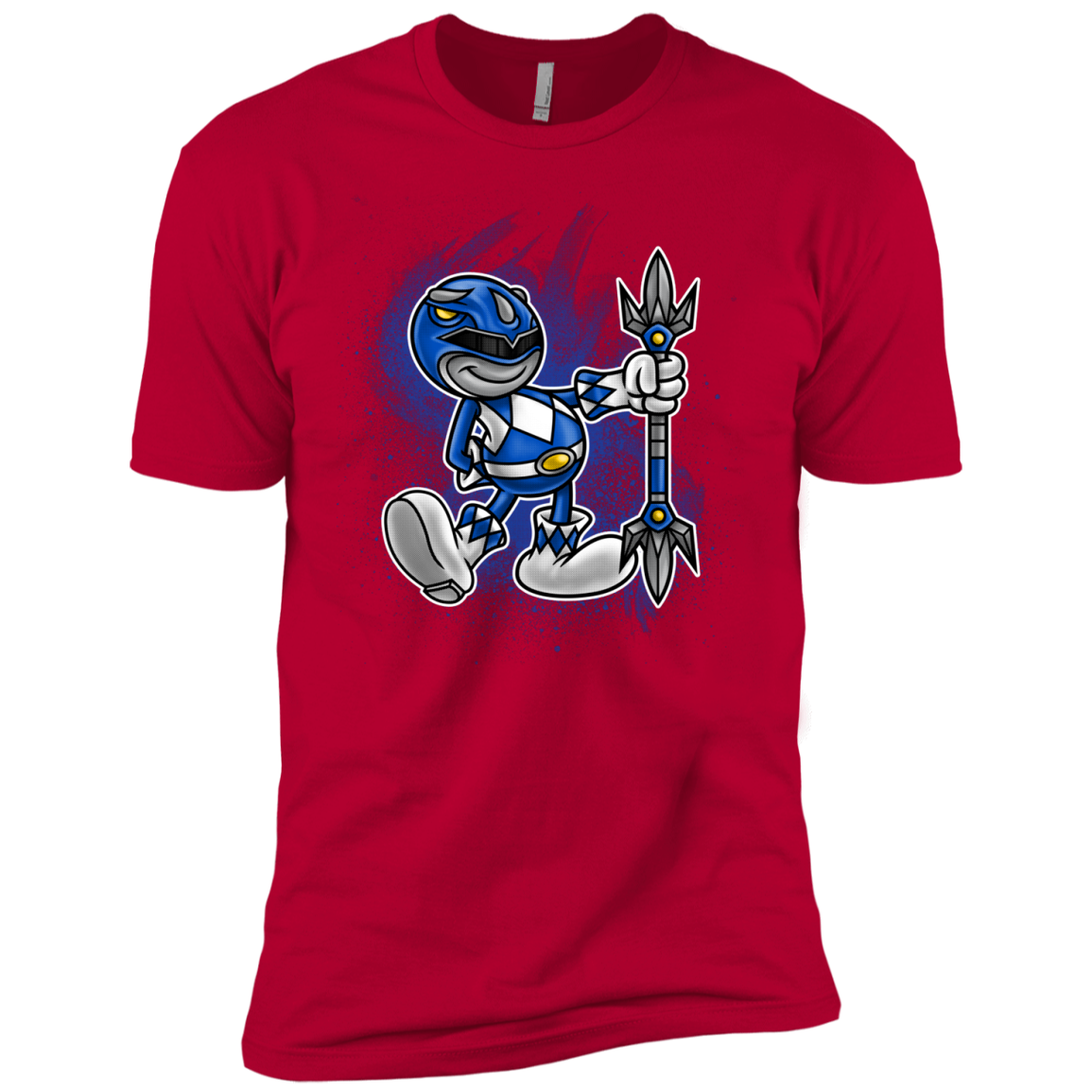 Blue Ranger Artwork Boys Premium T-Shirt