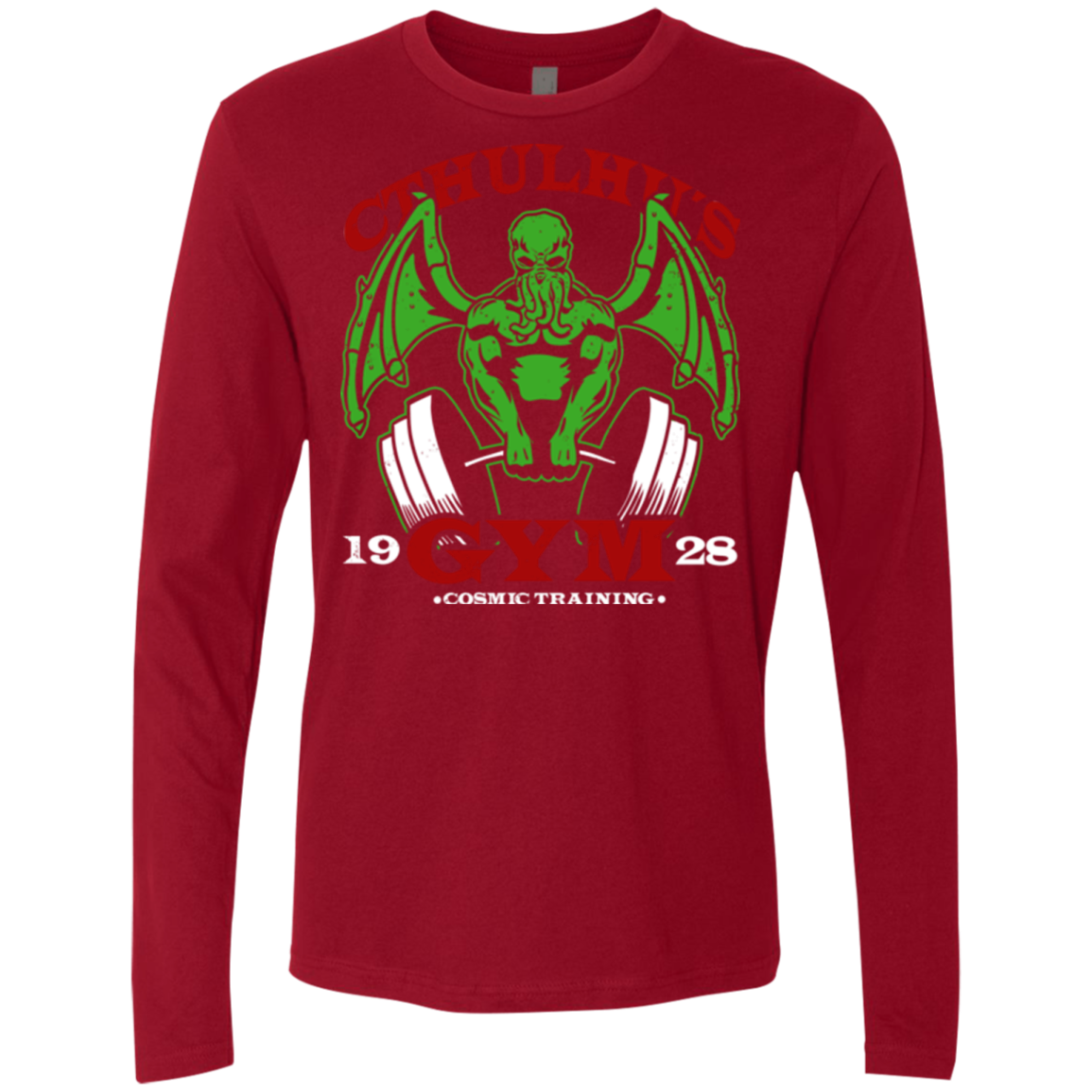 Cthulhu Gym Men's Premium Long Sleeve