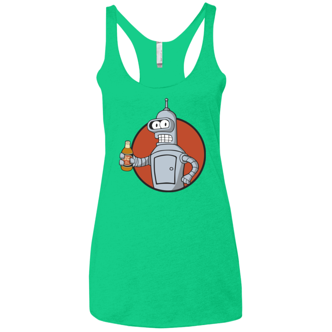 Vault bot Women's Triblend Racerback Tank