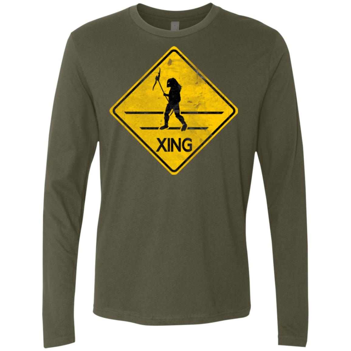 Predator Crossing Men's Premium Long Sleeve