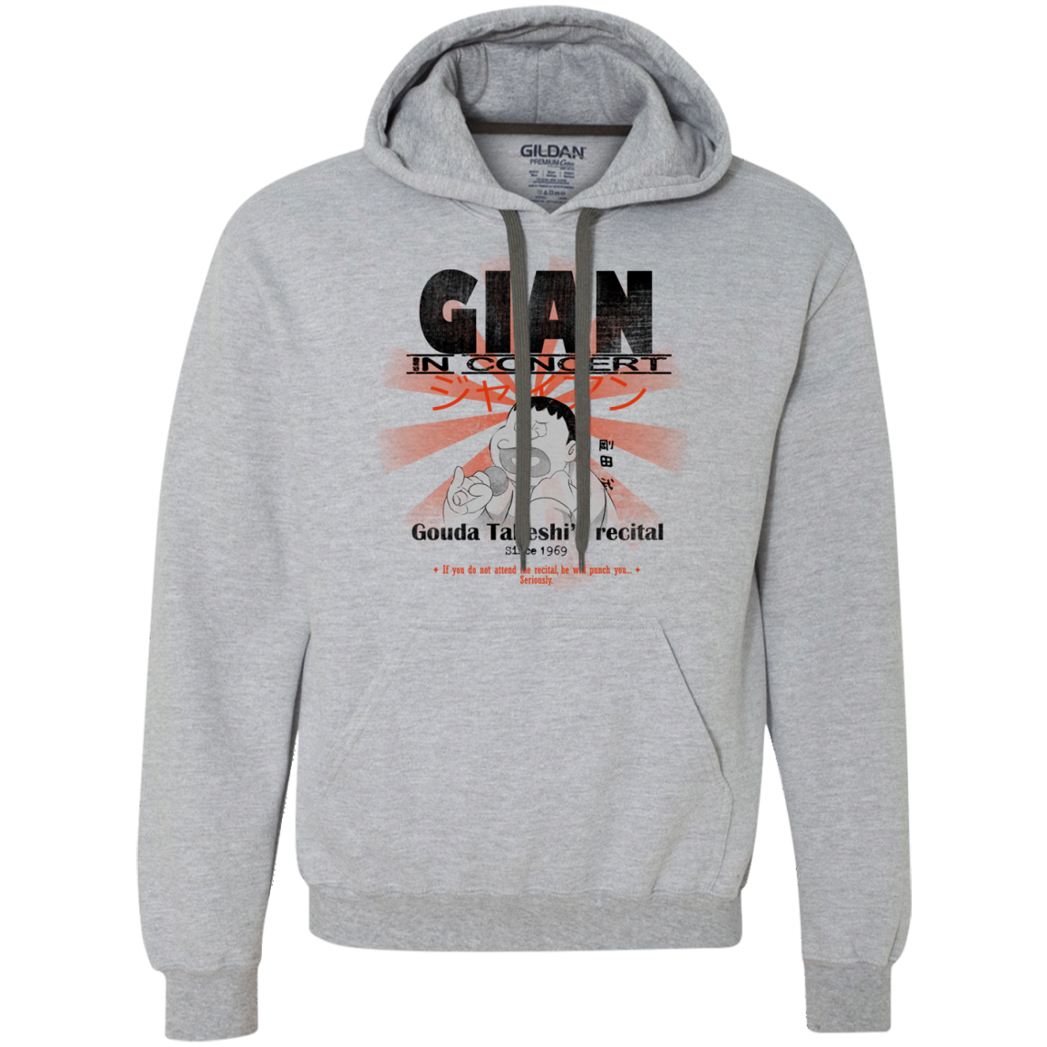 Gian Concert Premium Fleece Hoodie