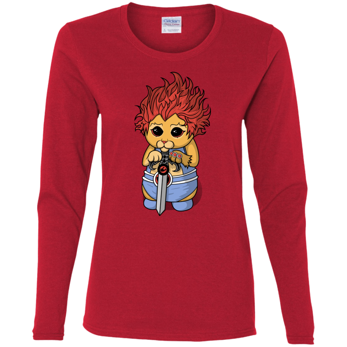 Thunder Kitty Women's Long Sleeve T-Shirt