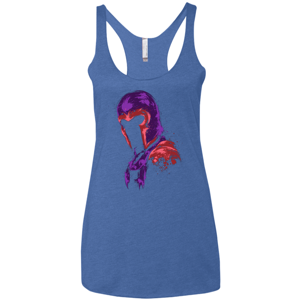 Power of magnetism Women's Triblend Racerback Tank