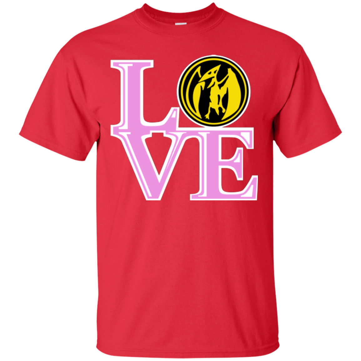 Pink Ranger LOVE T-Shirt