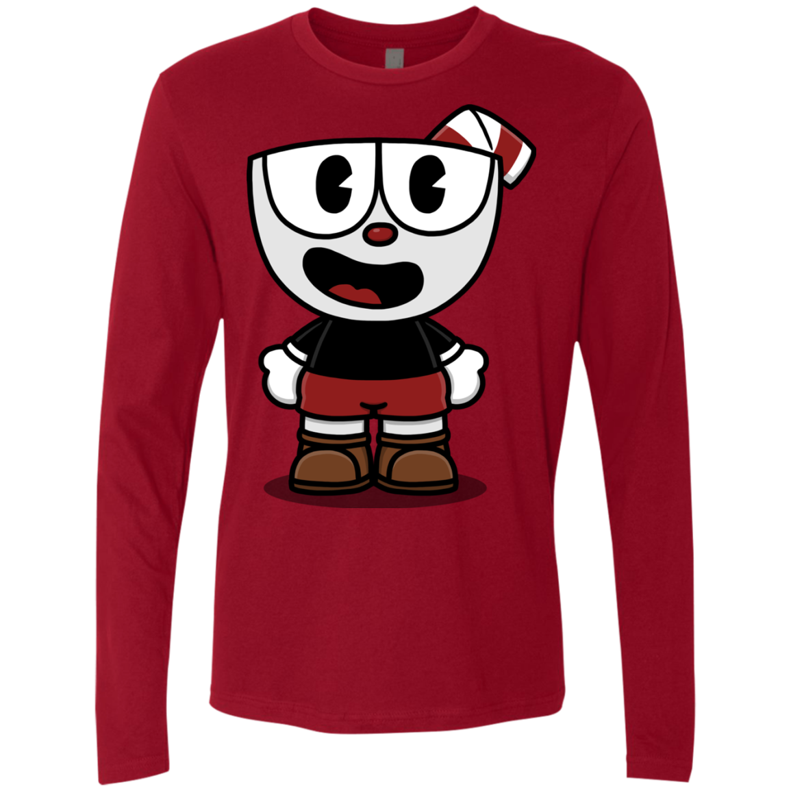 Hello Cuphead Men's Premium Long Sleeve