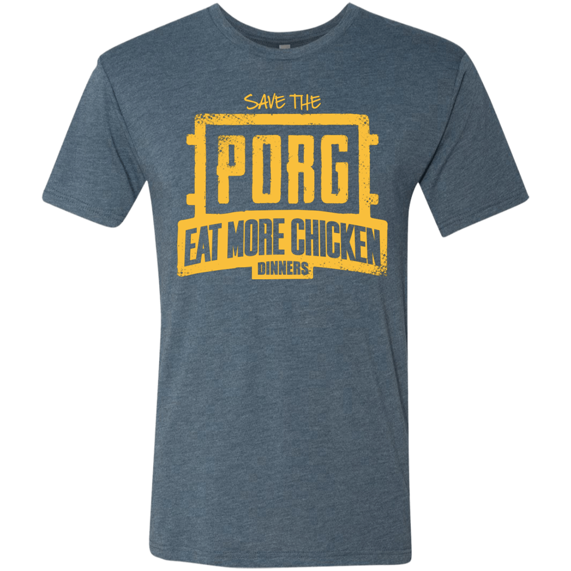 Eat More Chicken Men's Triblend T-Shirt