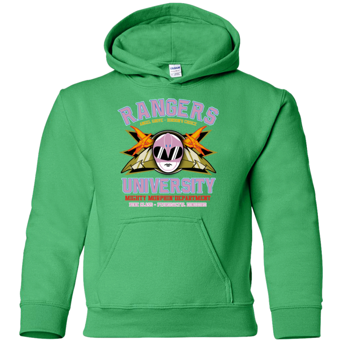 Rangers U Pink Ranger Youth Hoodie