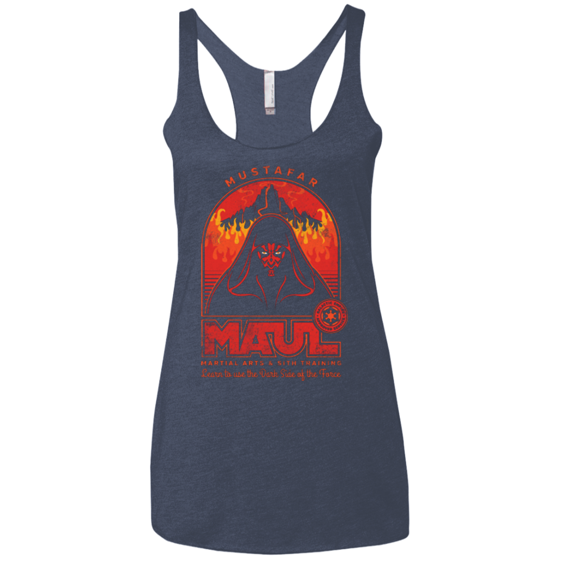 Maul Martial Arts Women's Triblend Racerback Tank