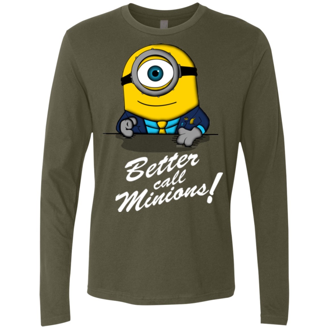 Better Call Minons Men's Premium Long Sleeve