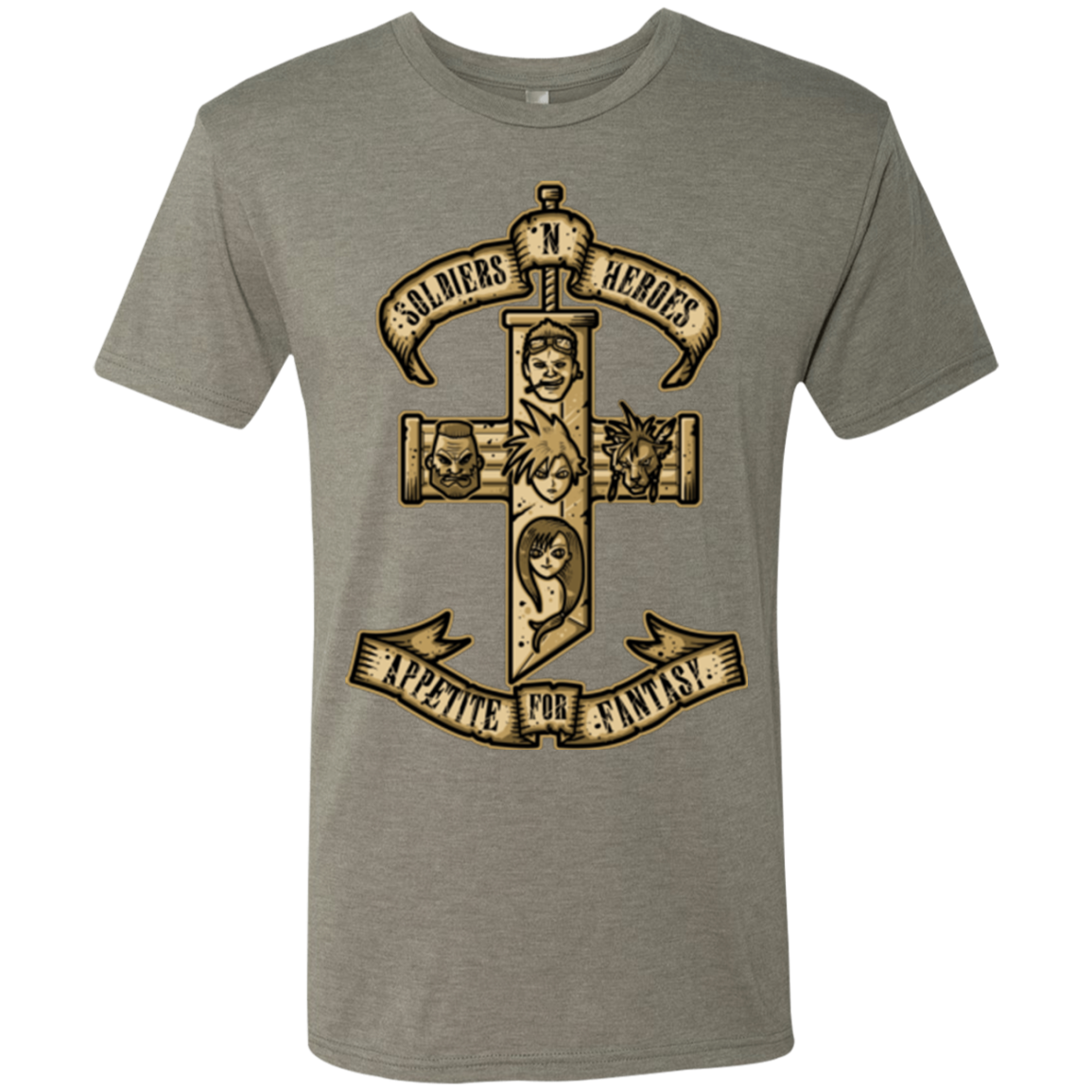 APPETITE FOR FANTASY Men's Triblend T-Shirt