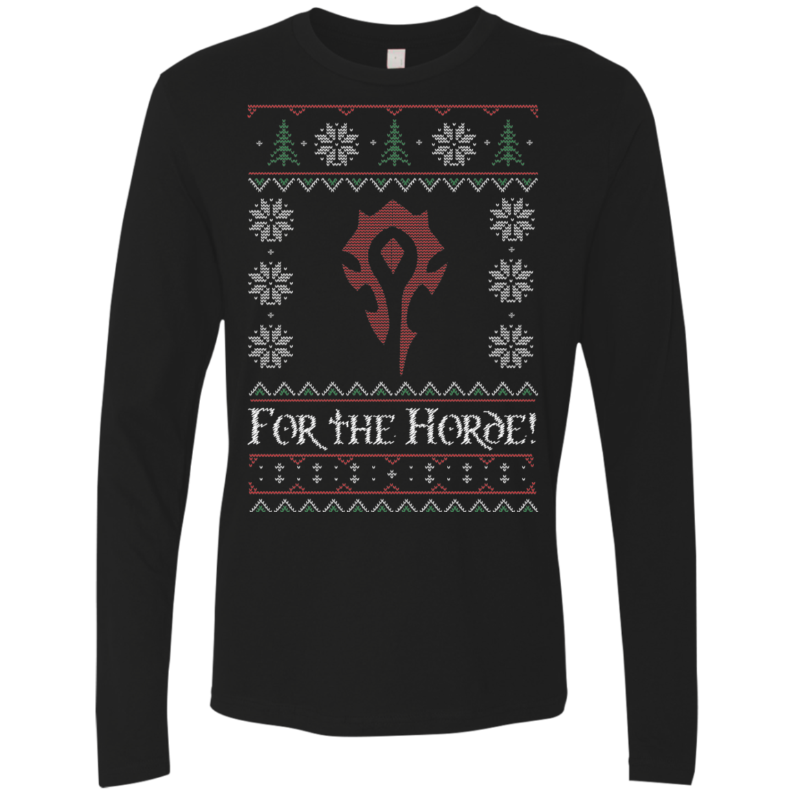 For The Horde Men's Premium Long Sleeve