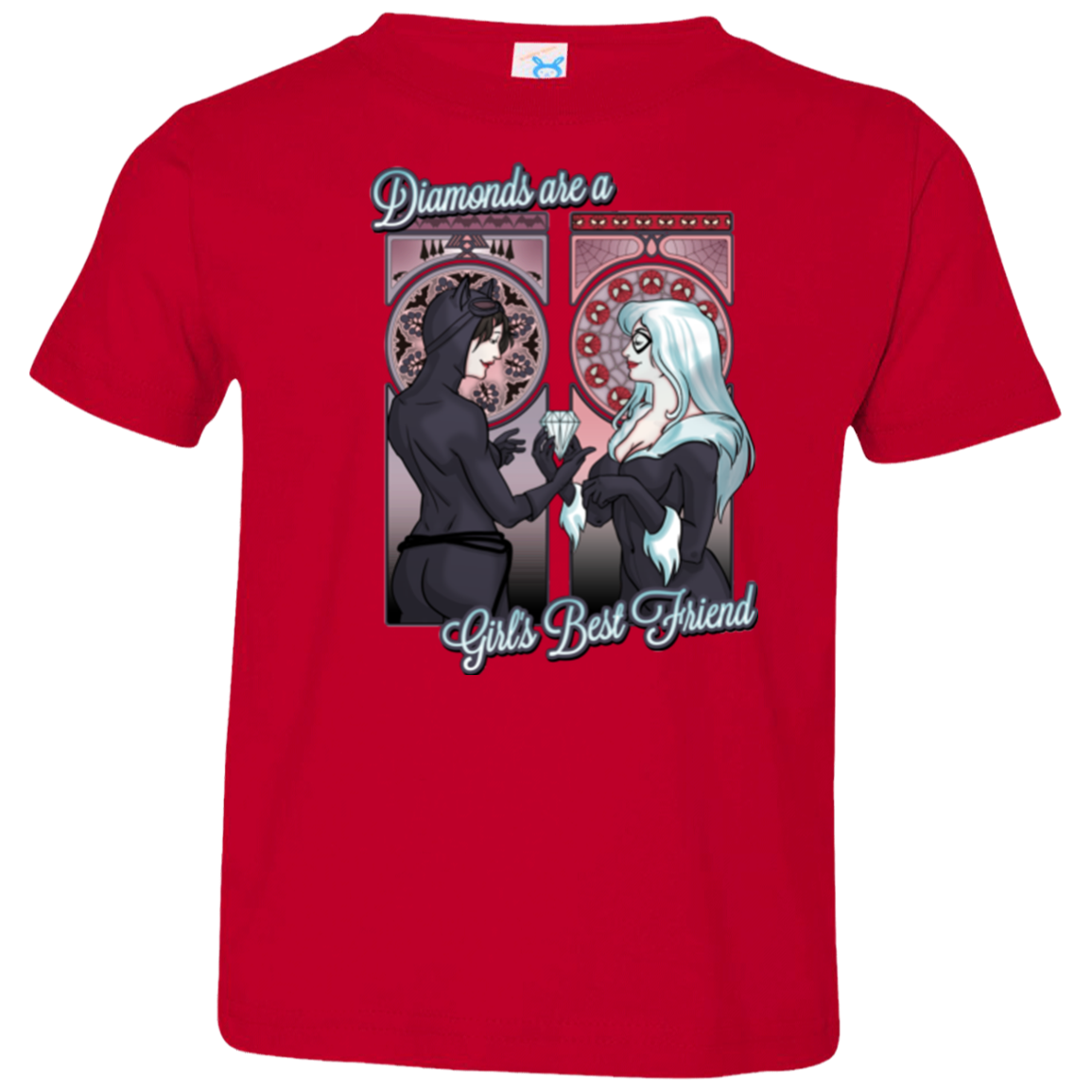 Diamonds are a Girl's Best Friend Toddler Premium T-Shirt