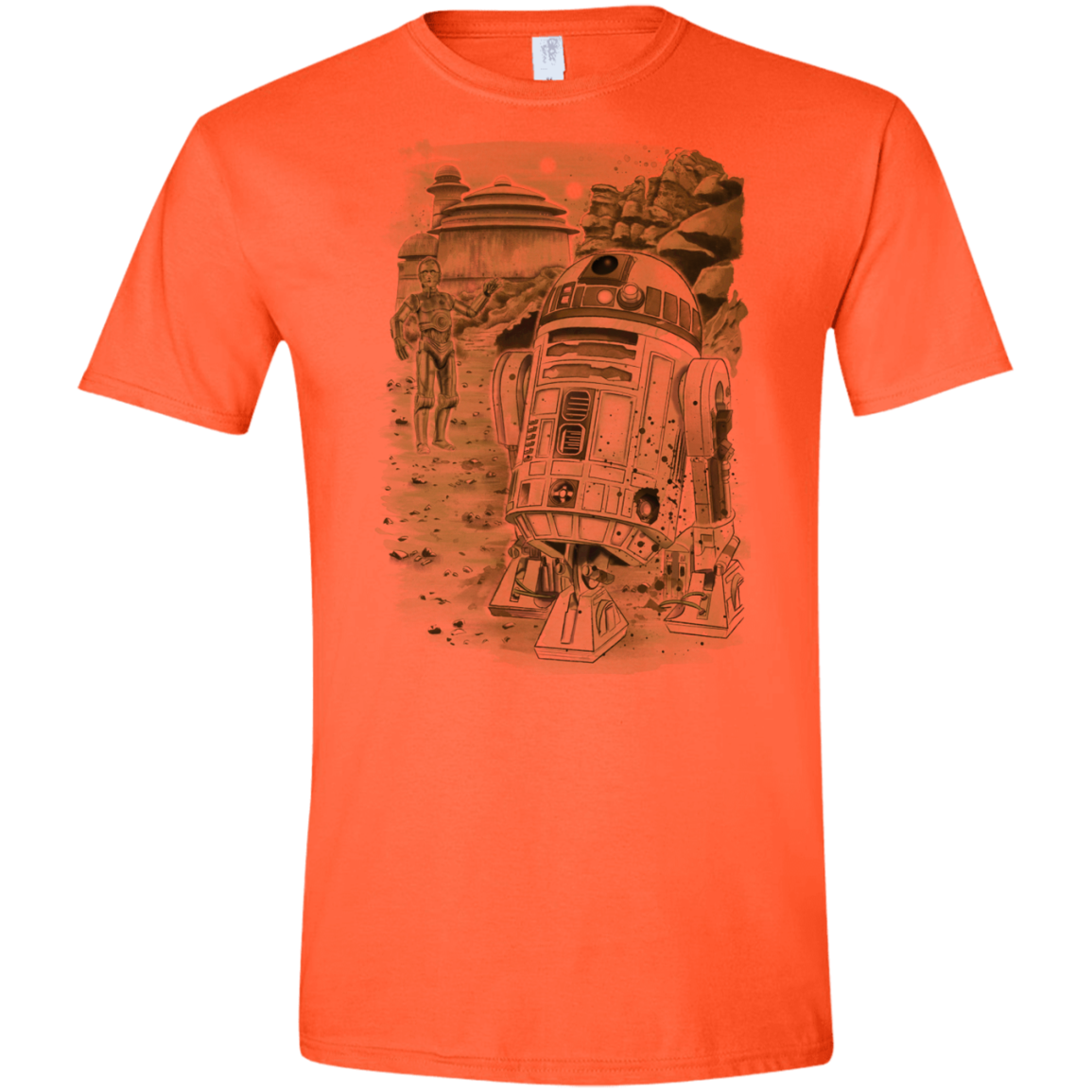 Mission to jabba palace Men's Semi-Fitted Softstyle