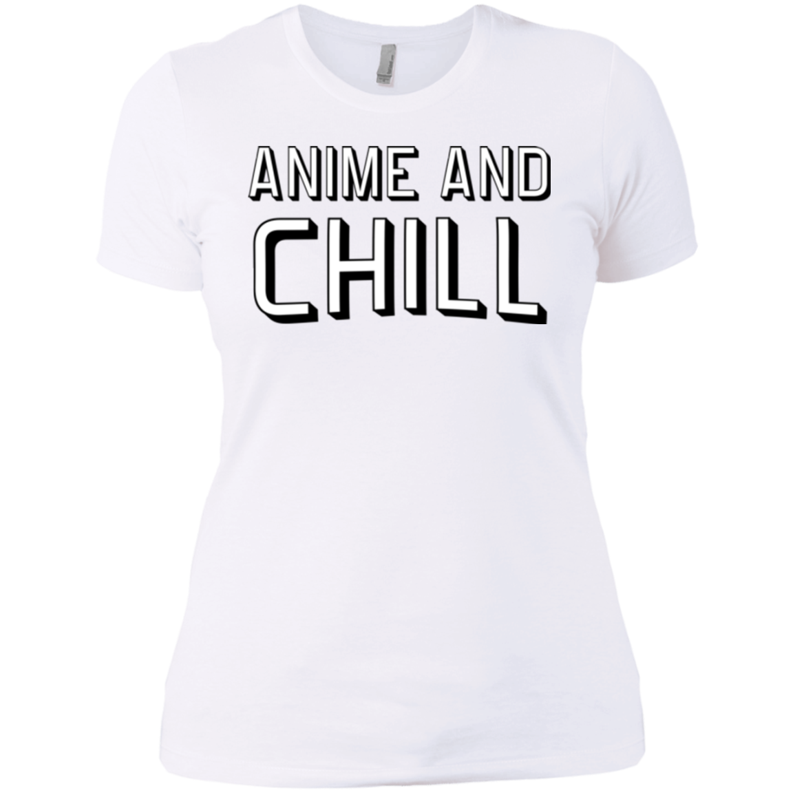 Anime and chill Women's Premium T-Shirt