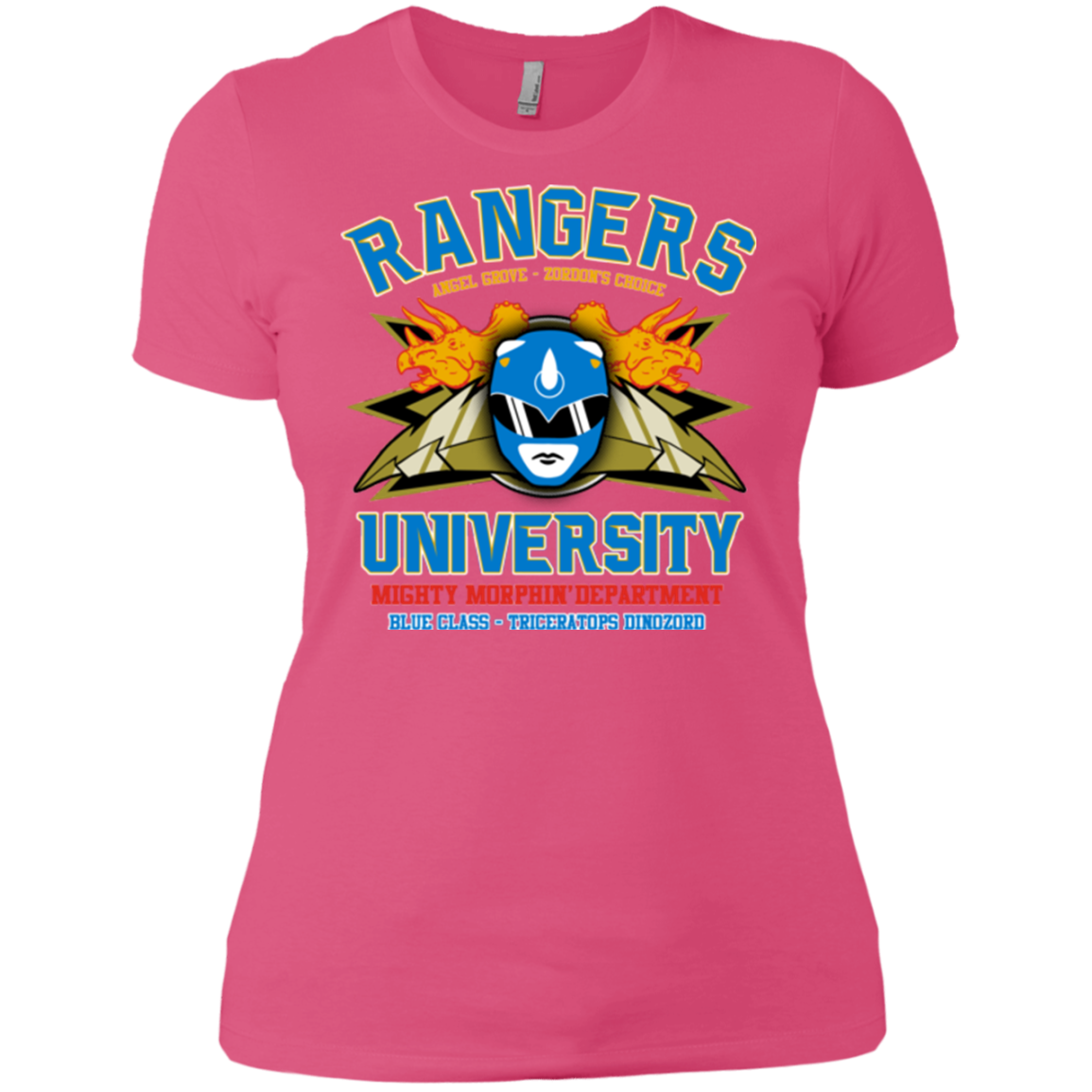 Rangers U Blue Ranger Women's Premium T-Shirt