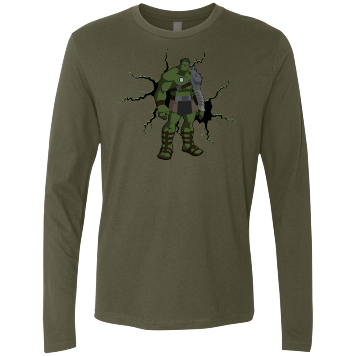 The Hulk Men's Premium Long Sleeve
