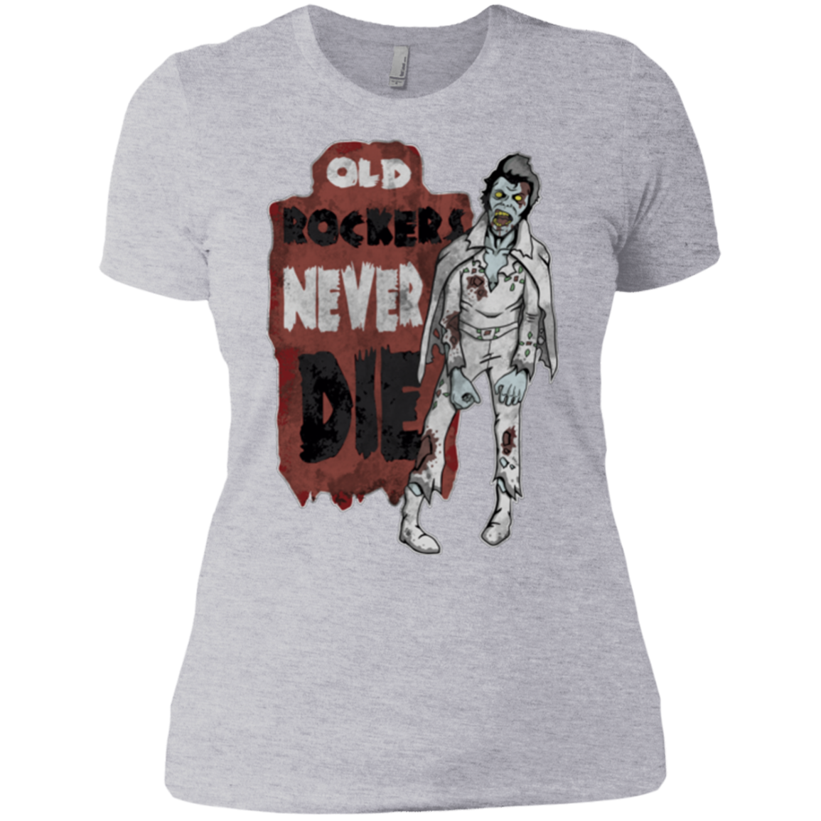 Old Rockers Never Die Women's Premium T-Shirt