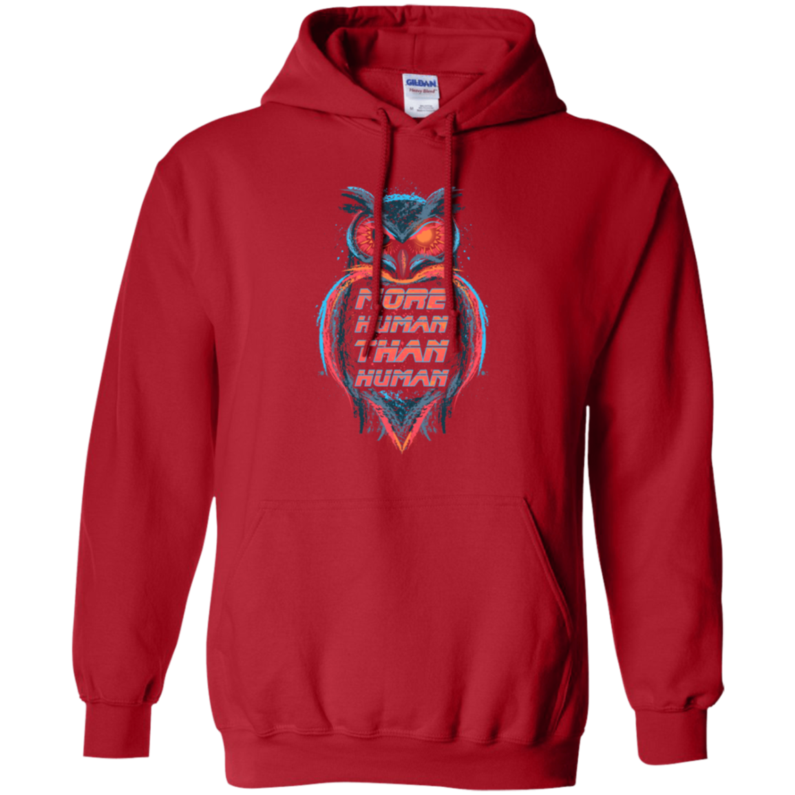More Human than Human Pullover Hoodie