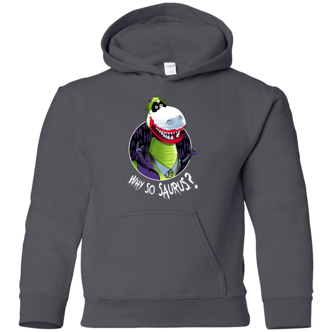 Why So Saurus Youth Hoodie