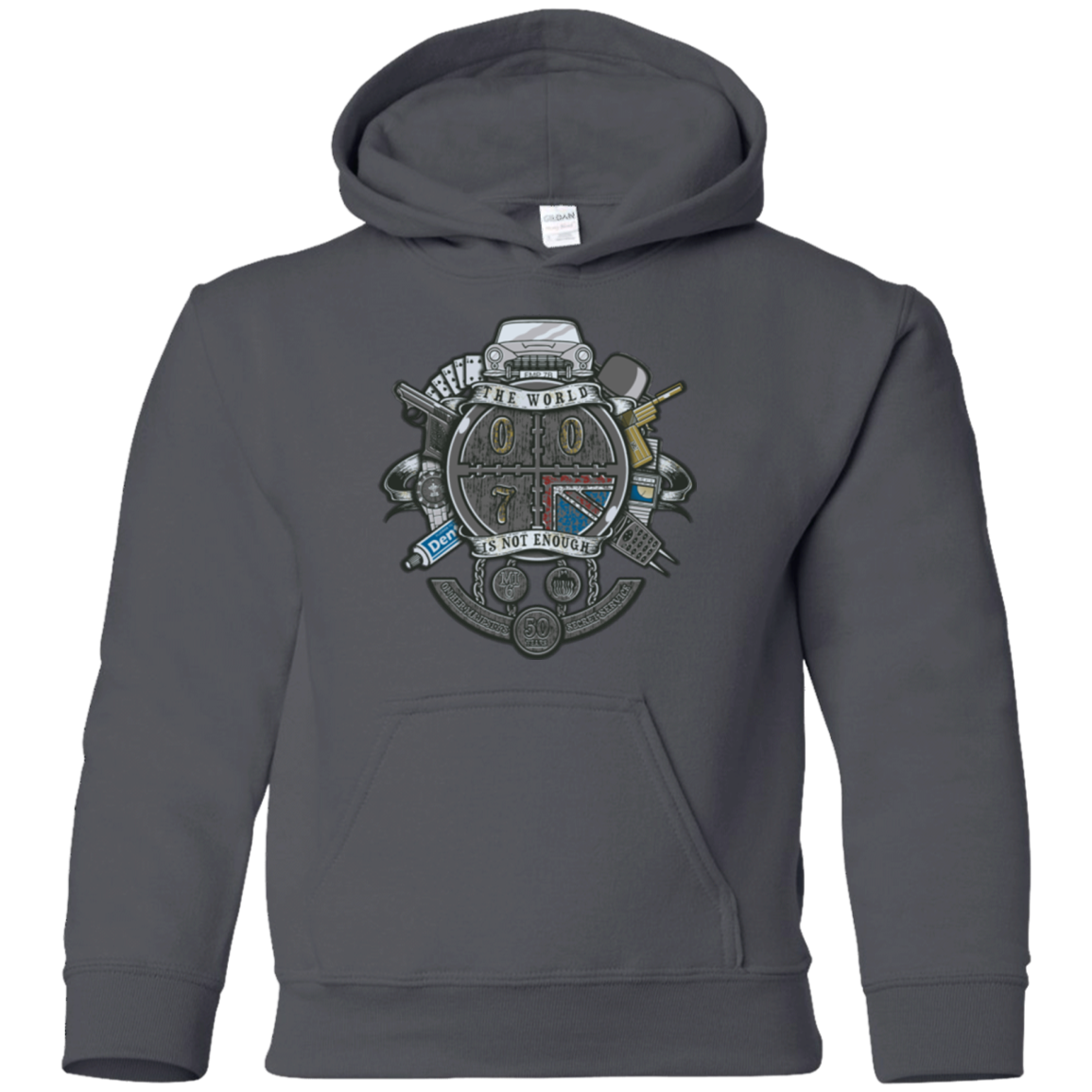 British Spy Crest Youth Hoodie