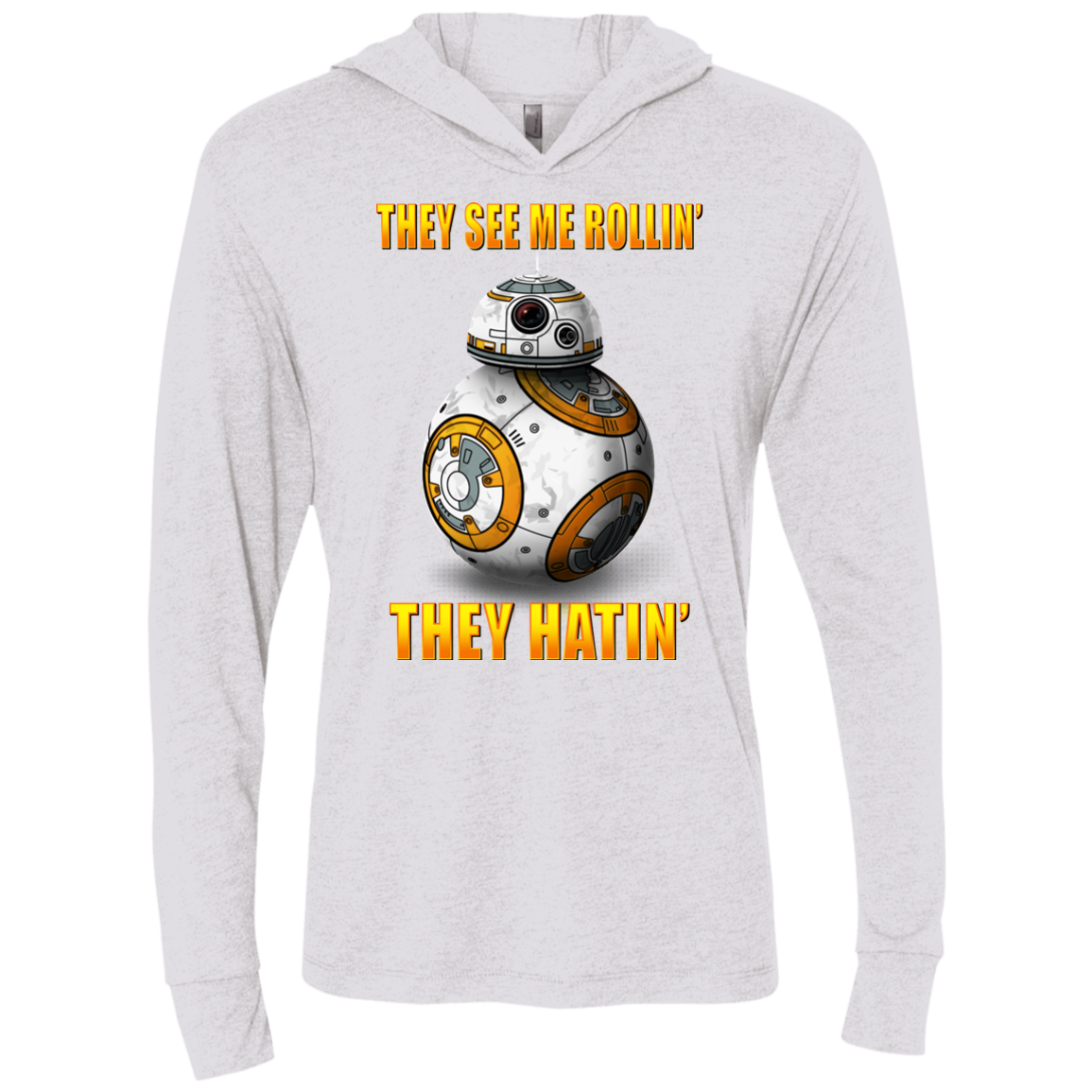 BB8TSMR Triblend Long Sleeve Hoodie Tee