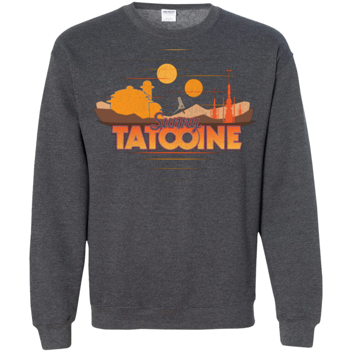 Sunny Tatooine Crewneck Sweatshirt