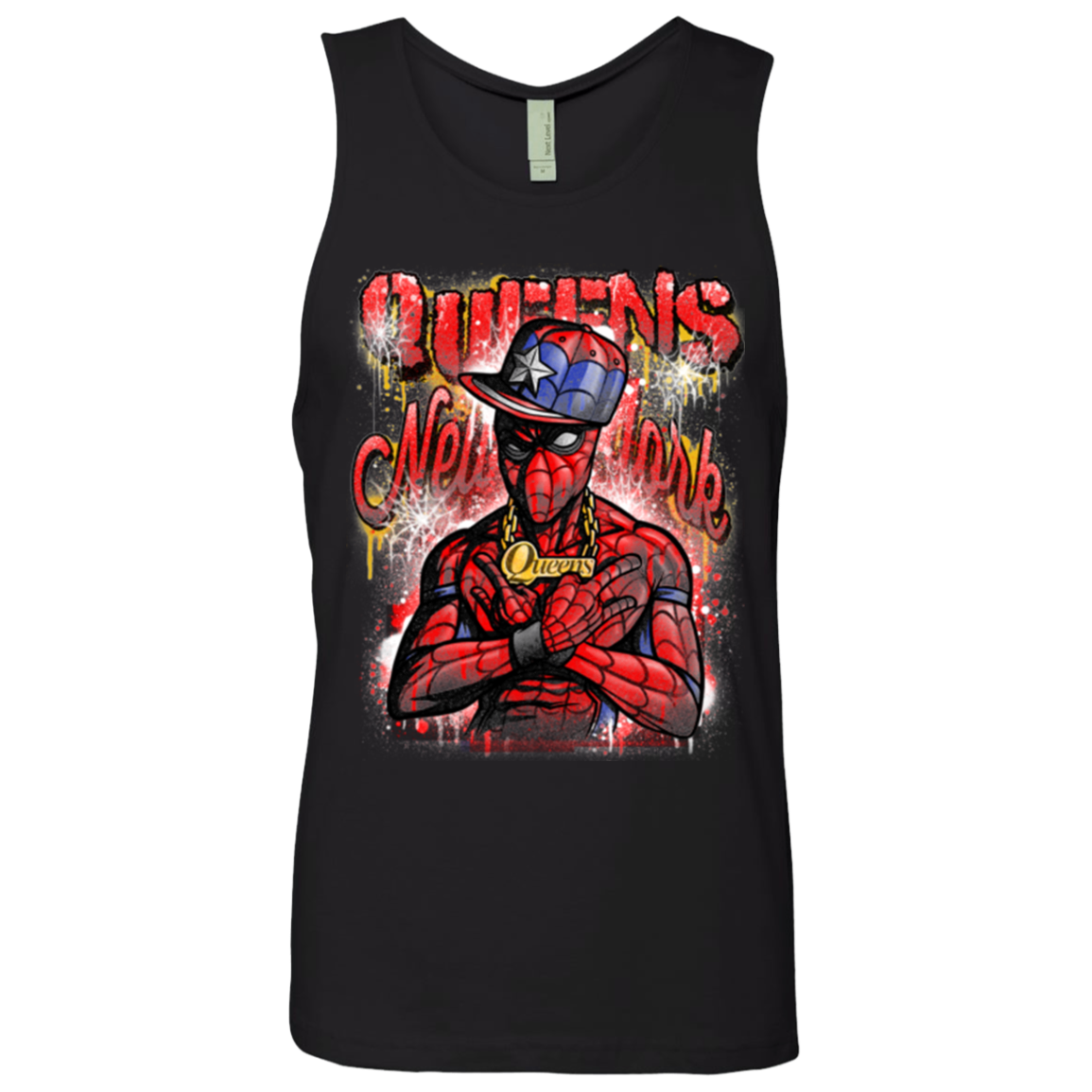 Spidey Queens Men's Premium Tank Top
