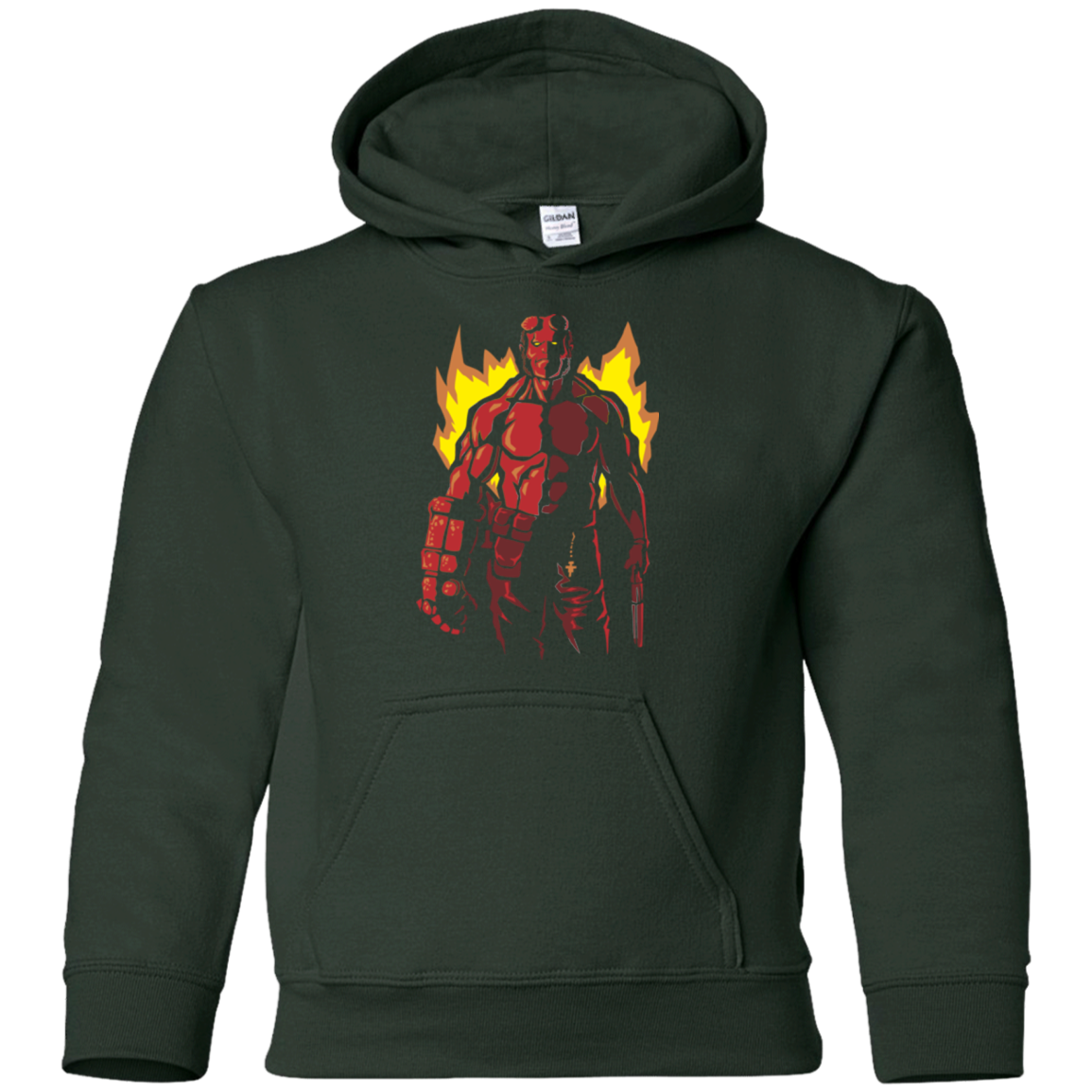 Red Hero Youth Hoodie