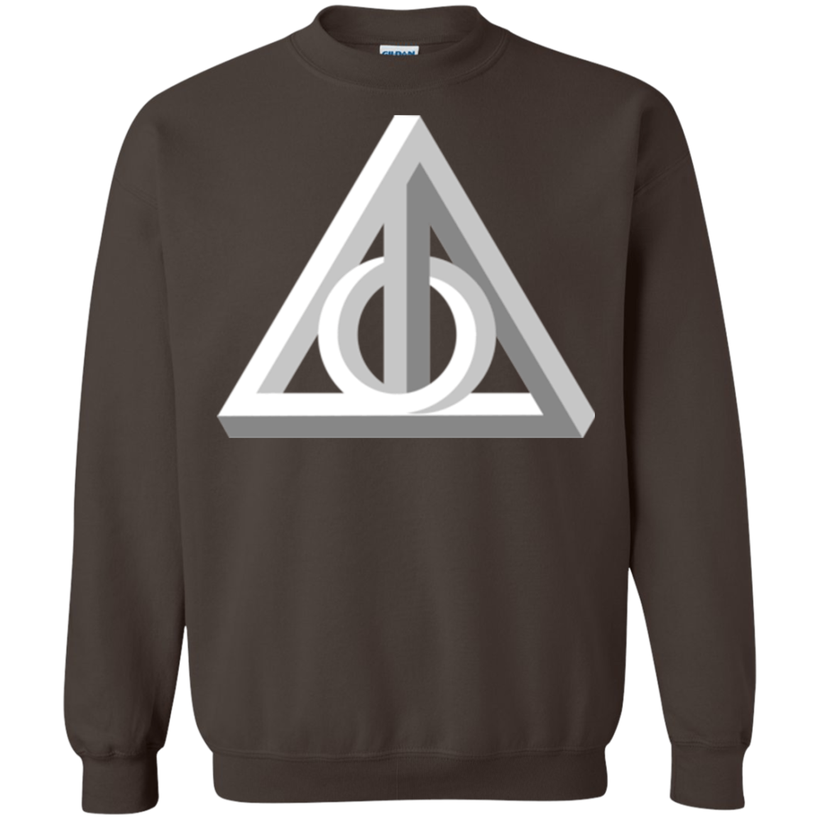 Deathly Impossible Hallows Crewneck Sweatshirt