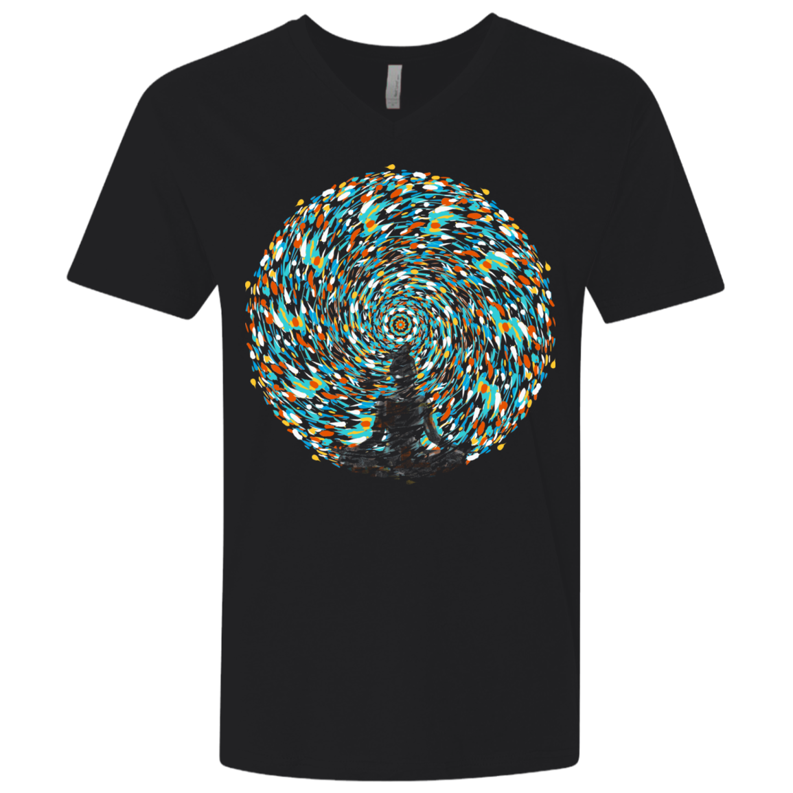 Vortex Bending Men's Premium V-Neck