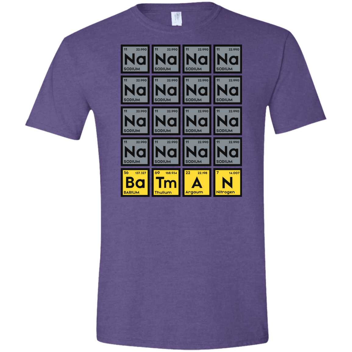 Batmanium Men's Semi-Fitted Softstyle