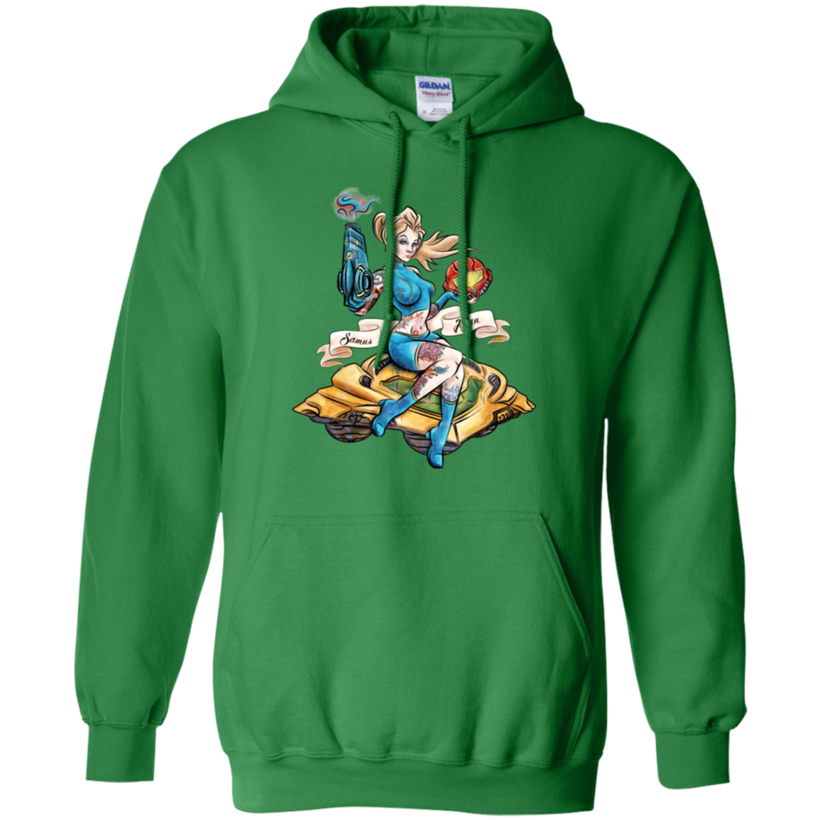 PINUP SAMUS Pullover Hoodie