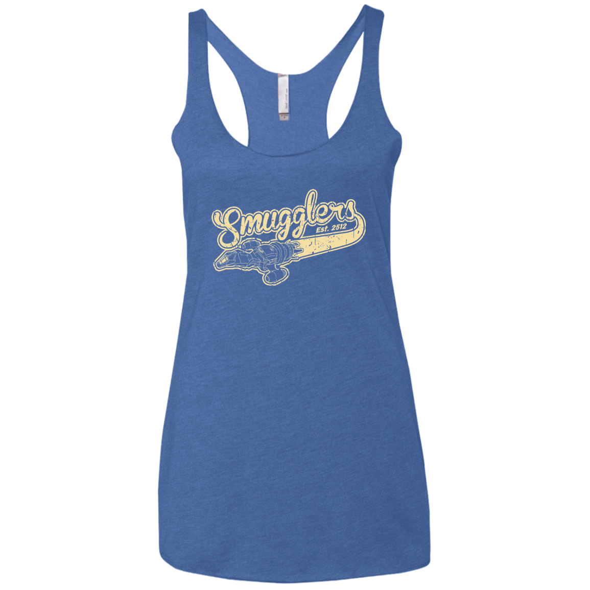 Smugglers Women's Triblend Racerback Tank