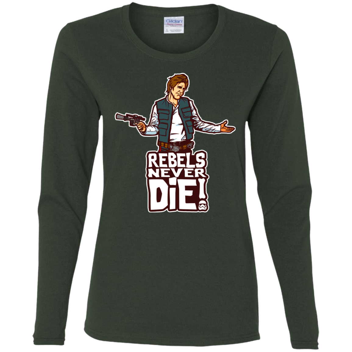 Rebels Never Die Women's Long Sleeve T-Shirt