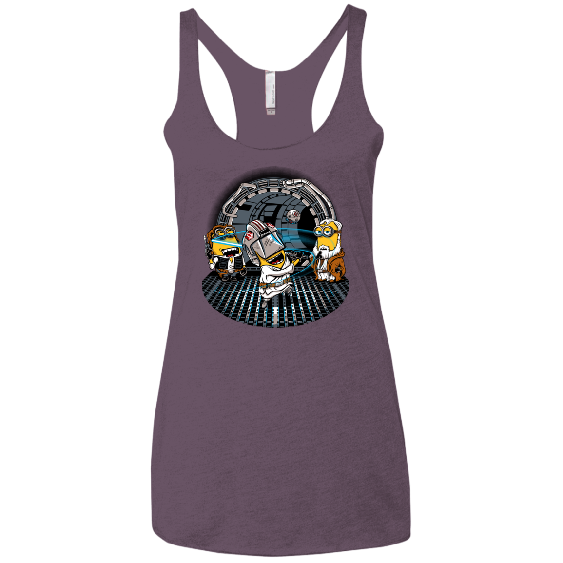 Despicable Training Women's Triblend Racerback Tank