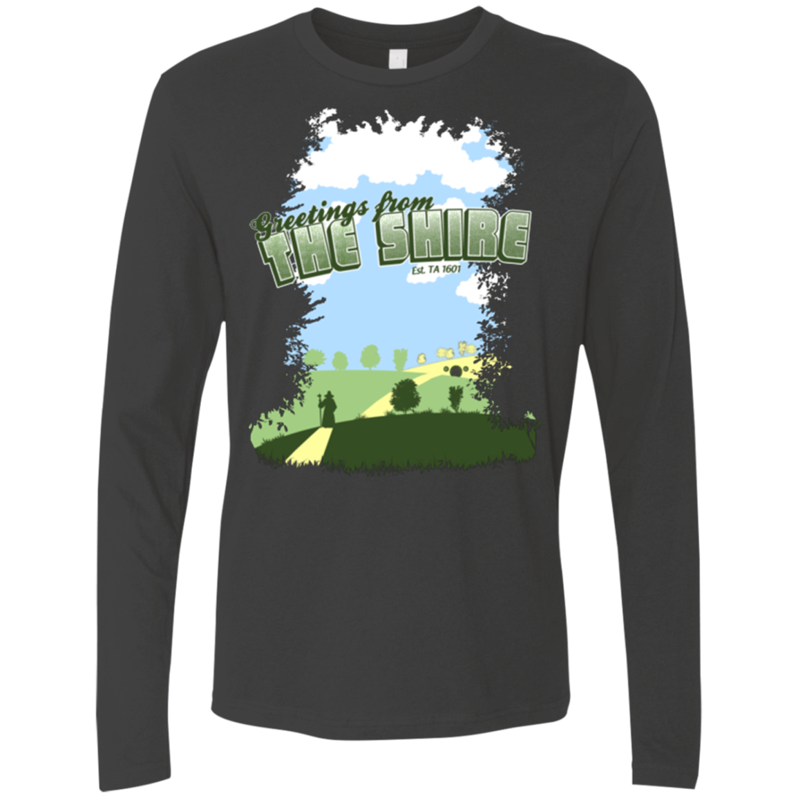 Greetings From Shire Men's Premium Long Sleeve