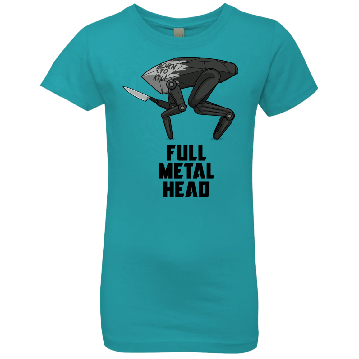 Full Metal Head Girls Premium T-Shirt